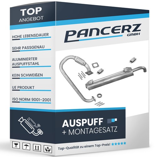Komplette auspuffanlage für - auspuffanlage,