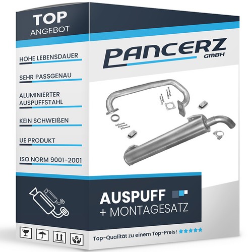 Auspuffanlage für t3 - auspuffanlage,