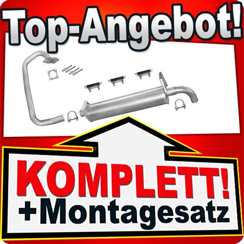 Auspuff transporter iii - auspuff, vw