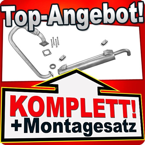 Auspuff für transporter - t3,